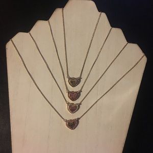 Betsey Johnson necklace set of 4